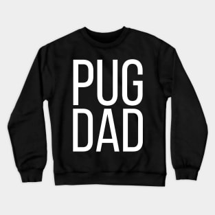 Funny Pug Dad Crewneck Sweatshirt